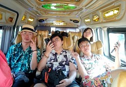 Where we go, we have a pleasant ride.It makes us happy and excited.